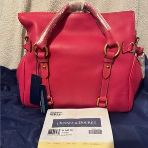 Dooney & Bourke Pink Satchel
